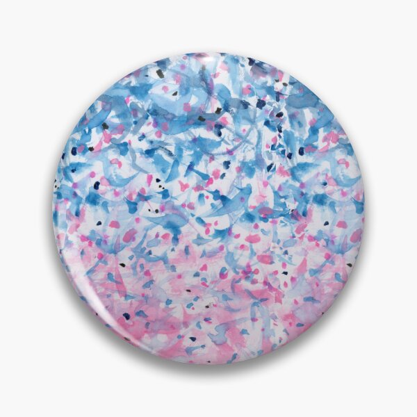 Item preview, Hand Drawn Bue and Pink Ink Speckled Pointillism Dot Gradient Texture designed and sold by Crystal Odenkirk.