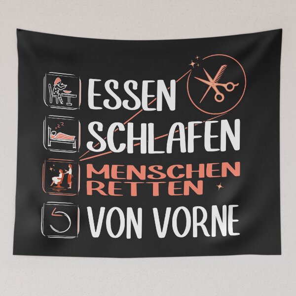 Item preview, "Super Friseurin / Hairstylistin". Schöne & witzige Geschenkidee für Deine Lieblingsfriseurin designed and sold by silentcolors.