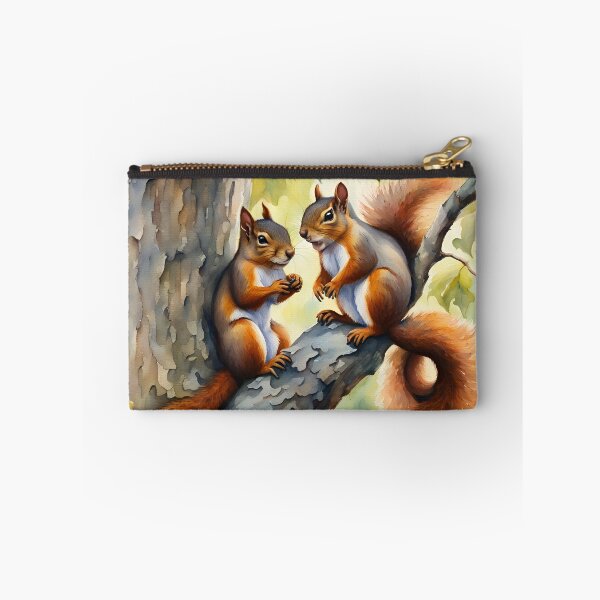 Item preview, Red Squirrels in a Tree - British Wildlife designed and sold by Country-Artist.