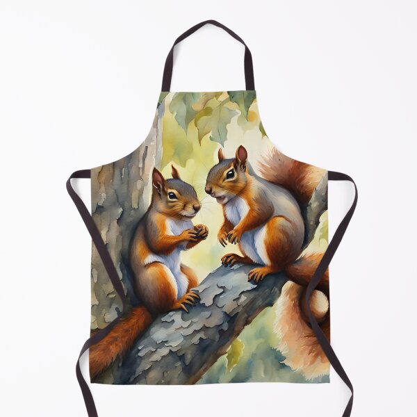 Item preview, Red Squirrels in a Tree - British Wildlife designed and sold by Country-Artist.