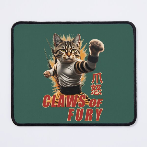 Item preview, Claws of Fury designed and sold by Feline Rockstars.