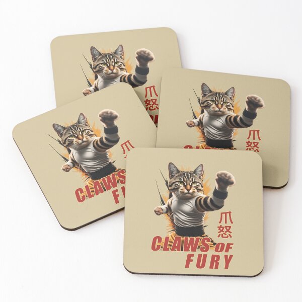 Item preview, Claws of Fury designed and sold by Feline Rockstars.