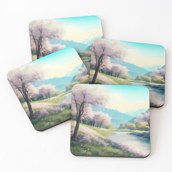 Item preview, cherry blossom in spring in ai painting designed and sold by TatStudio55.