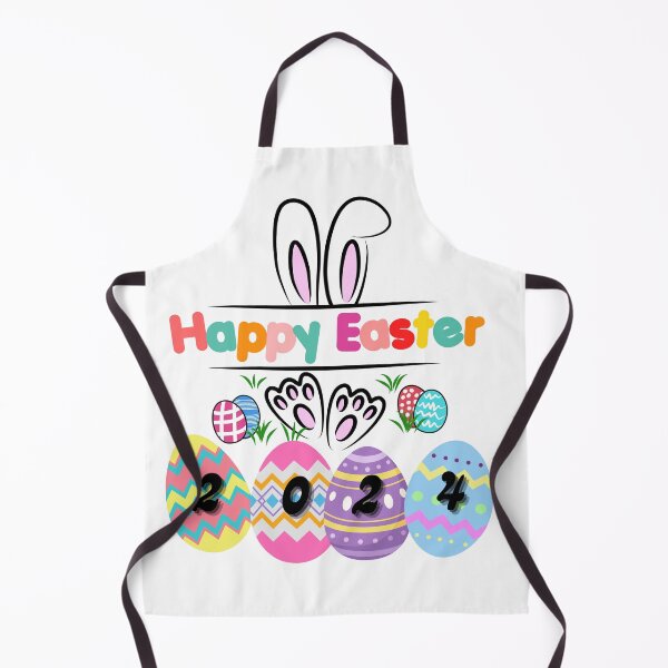 Item preview, happy easter 2024 , easter pattern , eggs, bunny, colorful, trendy designed and sold by helkav.