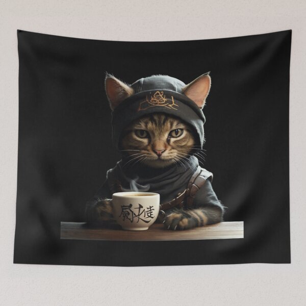 Item preview, Ninja Cat designed and sold by Samrugby01.