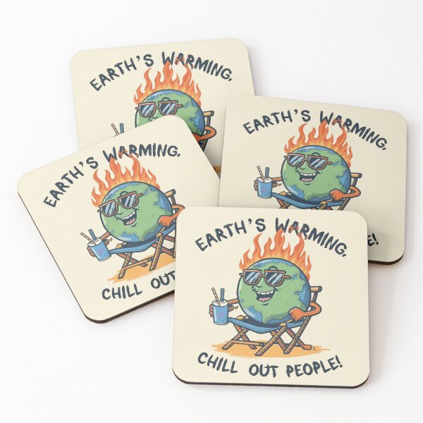 Item preview, Earth Day - Earth's Warming, Chill Out People designed and sold by MindFrank.