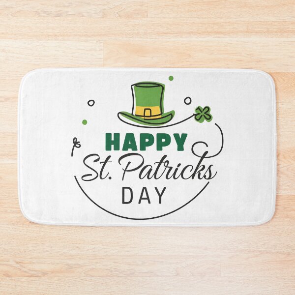 Artikelvorschau, Alles Gute zum St. Patrick’s Day mit Kleeblatt und grüner Kappe entworfen und verkauft von deviatepolo.