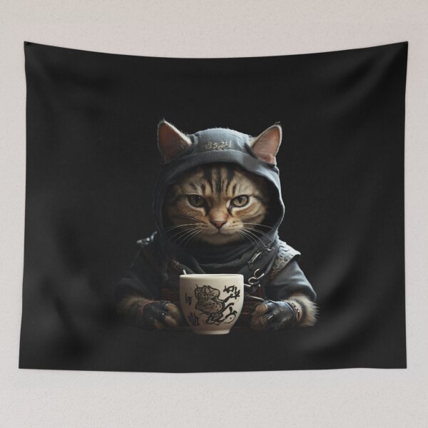 Item preview, Ninja Cat 03 designed and sold by Samrugby01.