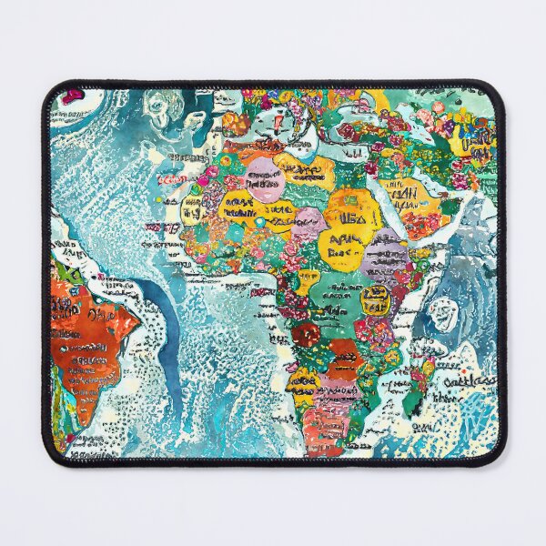 Item preview, Watercolor World Map designed and sold by ArtsyWishy.