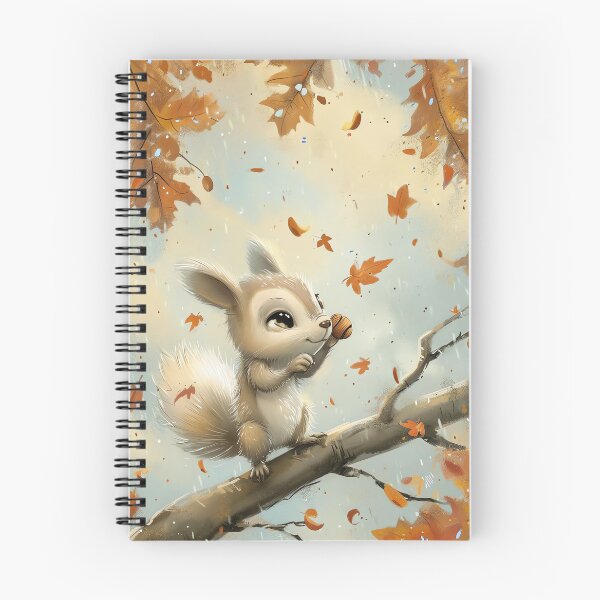 Item preview, Playful Acorn Squirrel designed and sold by cute-animals99.