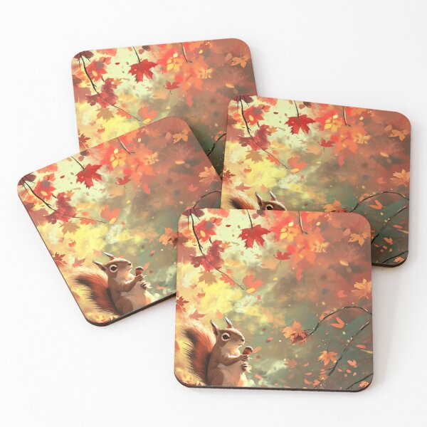 Item preview, Playful Acorn Squirrel designed and sold by cute-animals99.