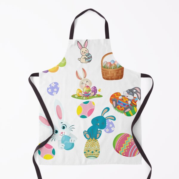 Item preview, easter pattern, egg basket, bunny, patterns, colorful, cute designed and sold by helkav.