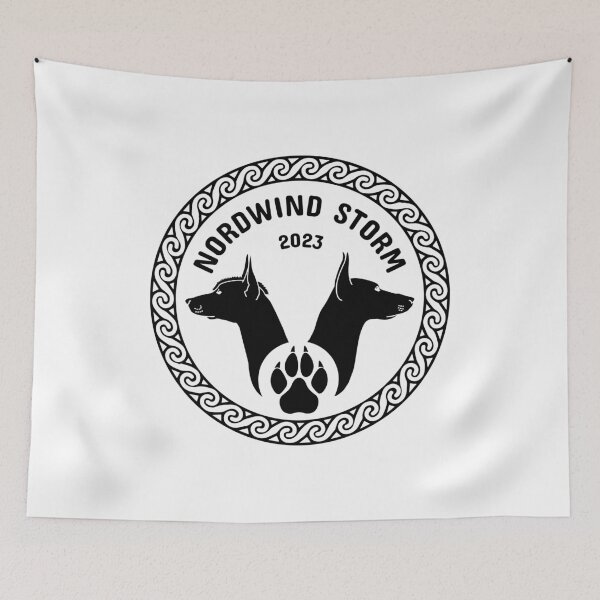 Item preview, Nordwind Storm full black designed and sold by Aleksandra Dovzhik.