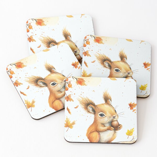 Item preview, Playful Acorn Friends designed and sold by cute-animals99.