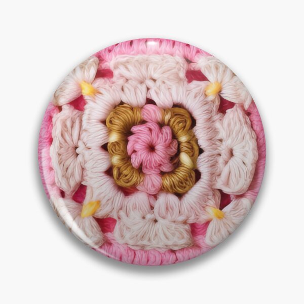 Item preview, Pink Crochet Granny Squares designed and sold by SimoneBalman.