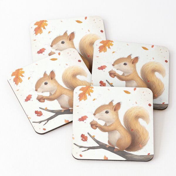 Item preview, Whimsical Acorn Adventure designed and sold by cute-animals99.