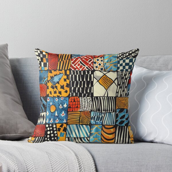 Item preview, African Square Pattern designed and sold by GrinGalore.