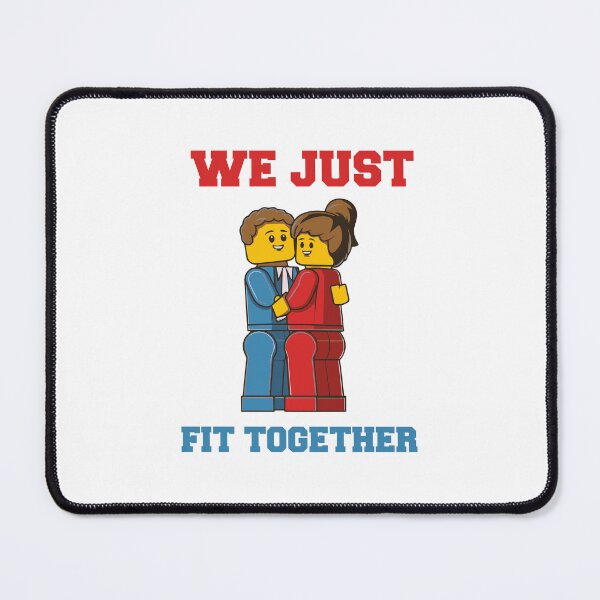 Item preview, We Just Fit Together Romantic Love Valentines Funny designed and sold by w1ckerman.