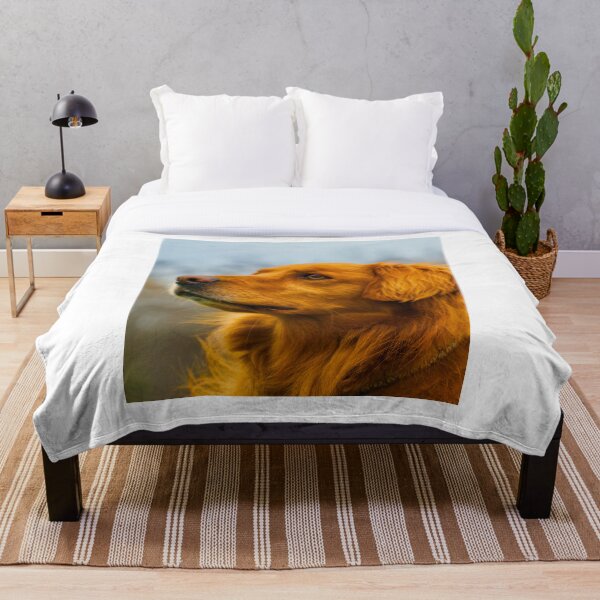 Item preview, Sideview Picture of Golden Retriever Dog designed and sold by VanGaldo.