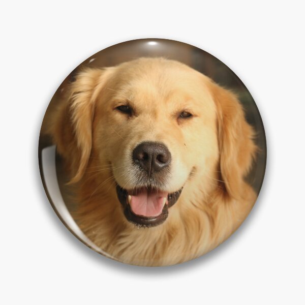 Item preview, Happy Golden Retriever Dog designed and sold by VanGaldo.