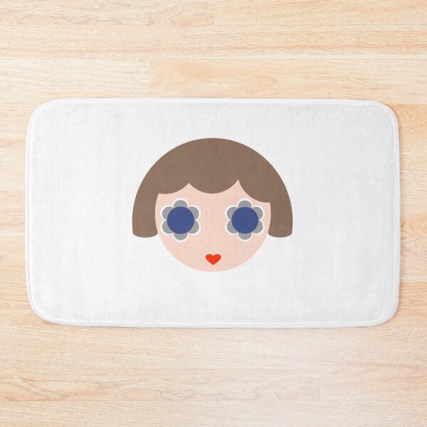 Item preview, Geometric Abstract Girl Face, Flower Power designed and sold by beatrice555.