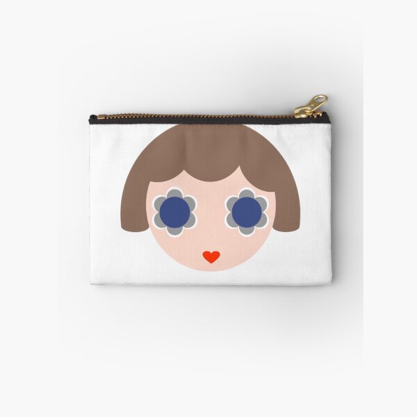 Item preview, Geometric Abstract Girl Face, Flower Power designed and sold by beatrice555.