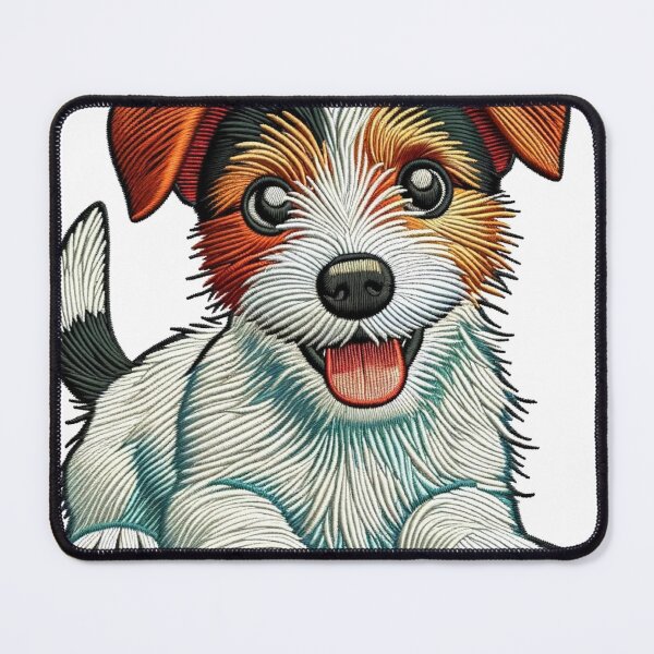 Item preview, Jack Russell Terrier dog - embroidered art designed and sold by hi-smile.