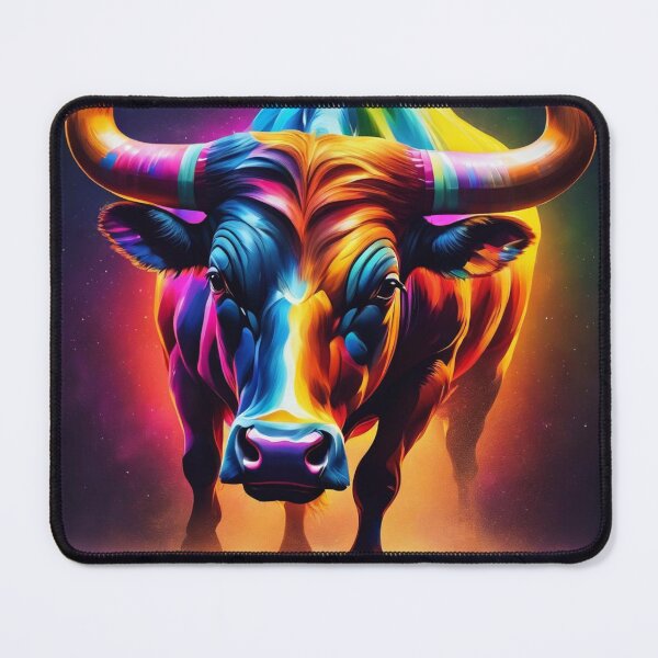 Item preview, colorfull bull designed and sold by Andrewandreas.