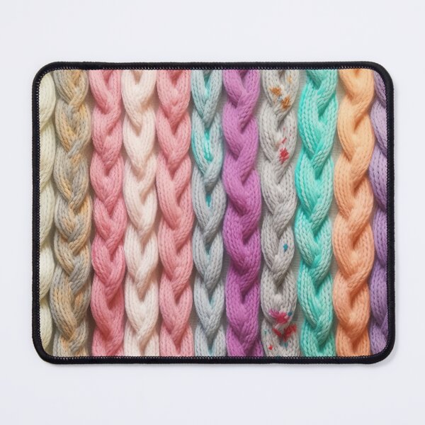 Item preview, Pastel Knitted Cables designed and sold by SimoneBalman.