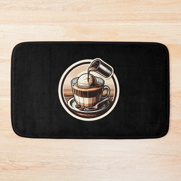 Item preview, Delicious Affogato Coffee Art - Espresso Meets Ice Cream Cute And Funny Gifts designed and sold by BadhbhArt.