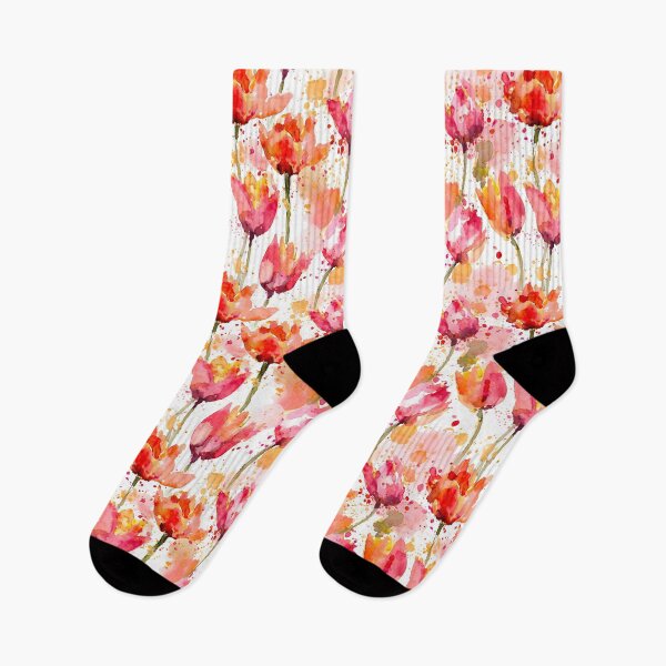 Item preview, Pink Orange and Red Tulips designed and sold by junkydotcom.