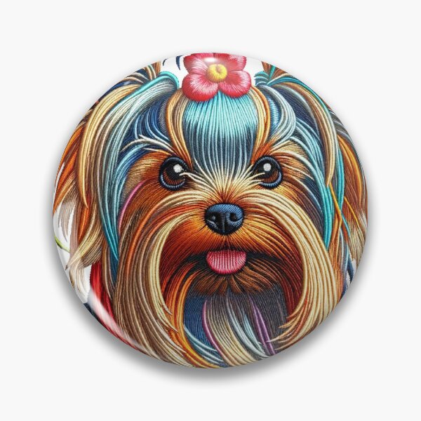 Item preview, Yorkshire Terrier - embroidered art  designed and sold by hi-smile.