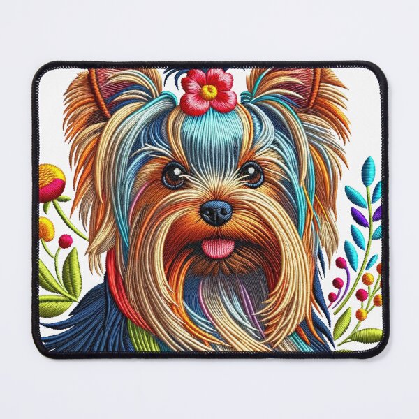 Item preview, Yorkshire Terrier - embroidered art  designed and sold by hi-smile.