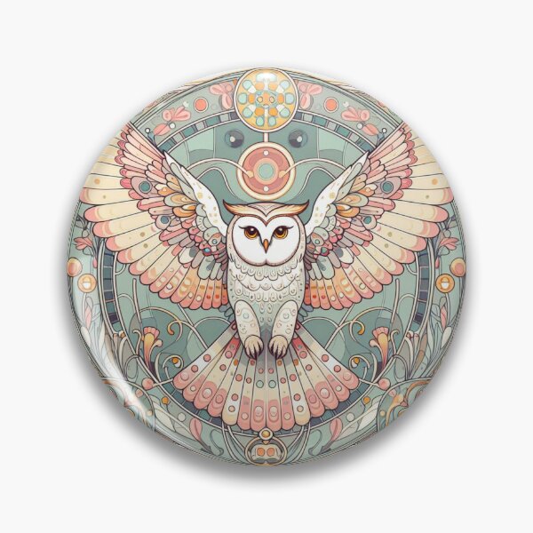 Item preview, winged owl designed and sold by LadyAiny.