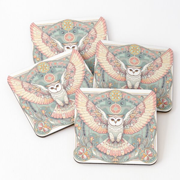 Item preview, winged owl designed and sold by LadyAiny.