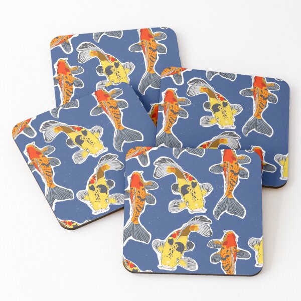Item preview, Coy fish pattern  designed and sold by Avishag turgeman.