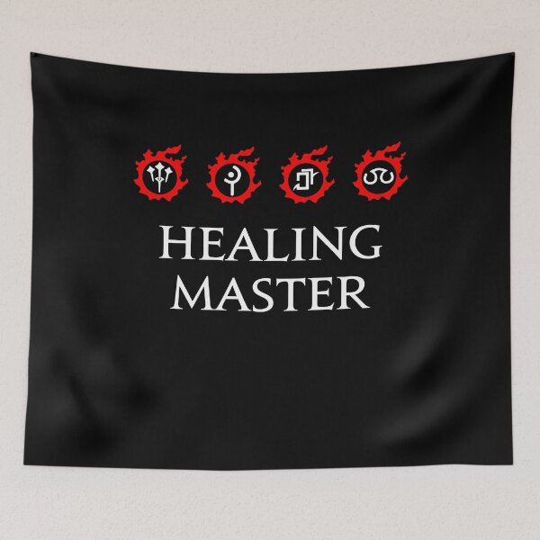 Item preview, Healing Master for FFXIV white mages, sages, scholars and astrologians designed and sold by Japatonic Shop.