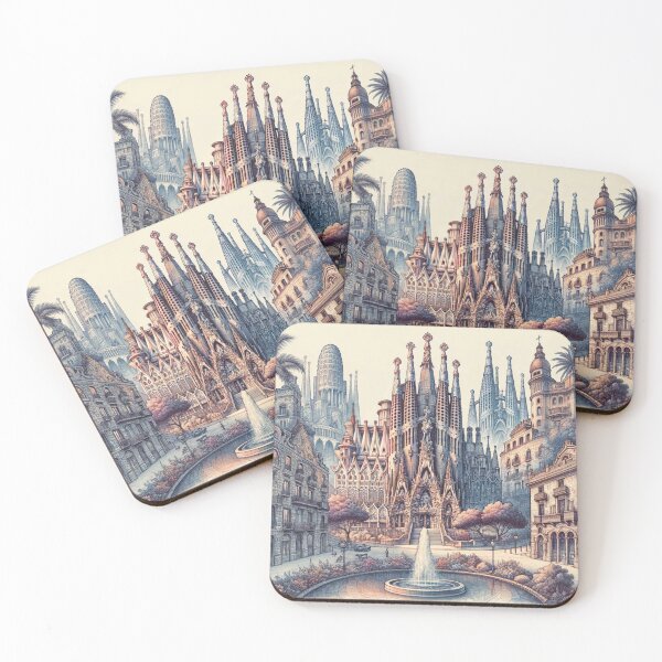 Item preview, Barcelona Attractions designed and sold by CreativeMindAH.