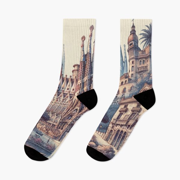 Item preview, Barcelona Attractions designed and sold by CreativeMindAH.