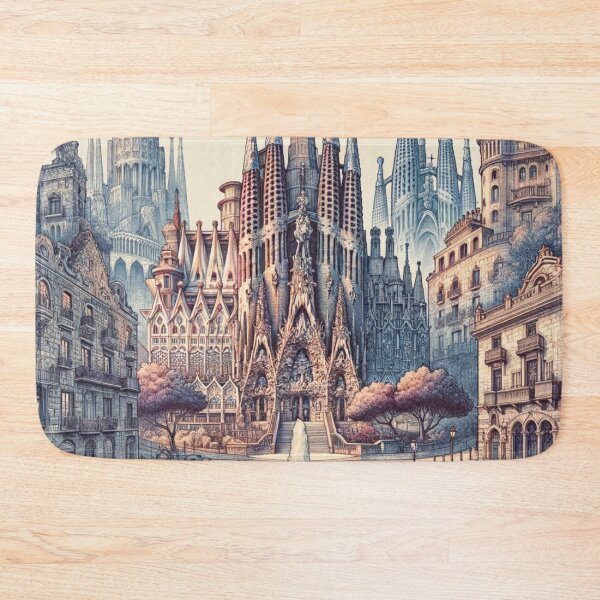 Item preview, Barcelona Attractions designed and sold by CreativeMindAH.