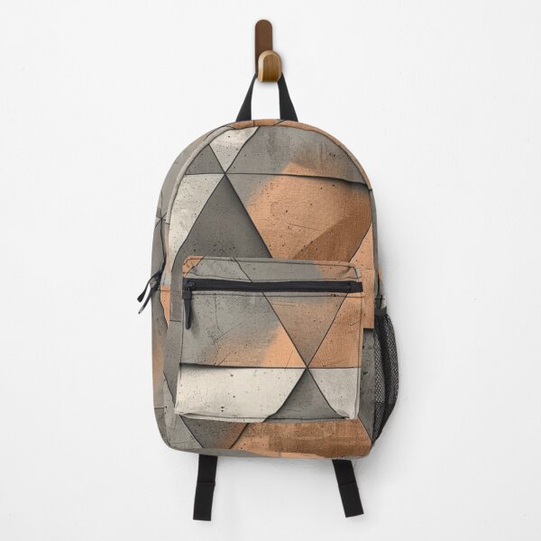 Item preview, Concrete and Copper Triangles Pattern designed and sold by GrinGalore.