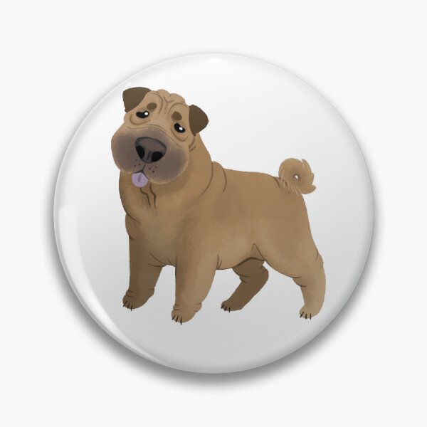 Item preview, Shar pei designed and sold by stinkybrowndogs.