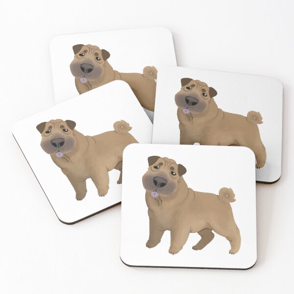 Item preview, Shar pei designed and sold by stinkybrowndogs.