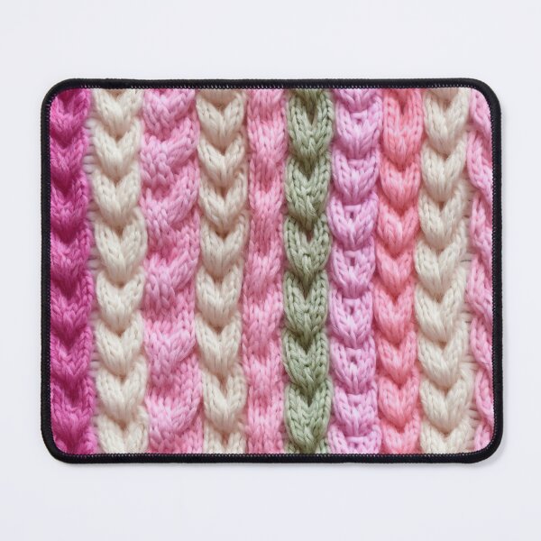 Item preview, Pink Pastel Knitted Cables designed and sold by SimoneBalman.