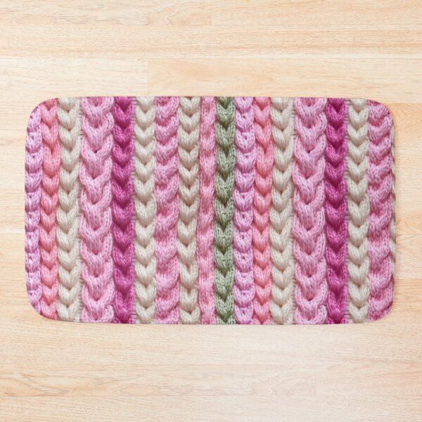 Item preview, Pink Pastel Knitted Cables designed and sold by SimoneBalman.
