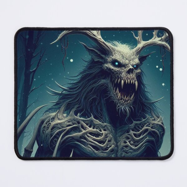 Item preview, Raging Winter Forest Wendigo designed and sold by nikkolaus.
