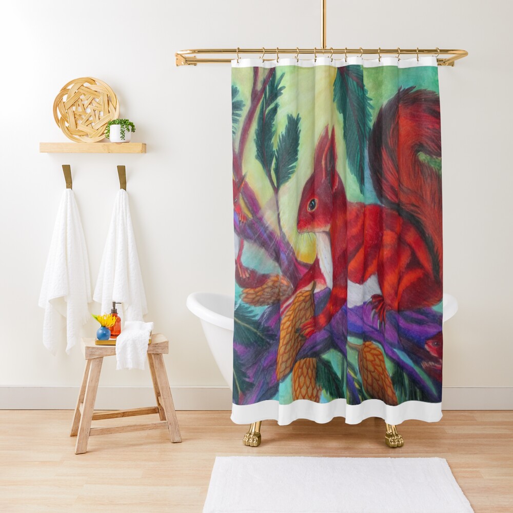 Item preview, Shower Curtain designed and sold by SuperVida1986.