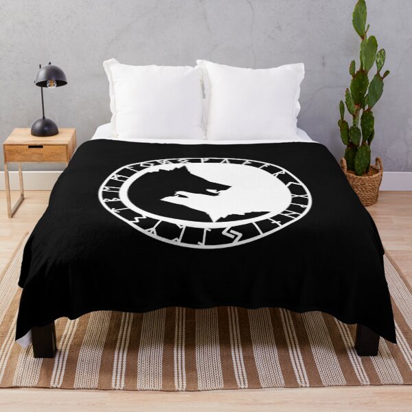 Item preview, Nordic Wolves Circle - Guardians of the Legend designed and sold by MundArtDesigns.