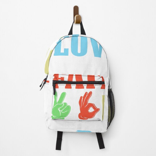 Item preview, Deaf Sign Language Faith Love Hope & Love Language Vintage designed and sold by roboartpixel.