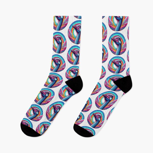 Item preview, ostrich  Funny animal emblem  designed and sold by Expressions-Sel.